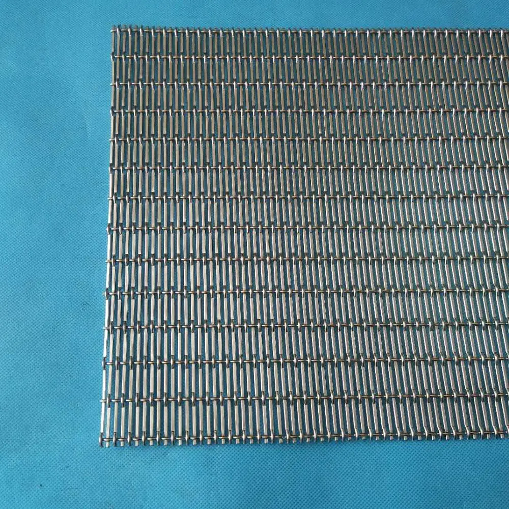 Stainless Steel Woven Metal Fabric Decorative Wire Mesh For
