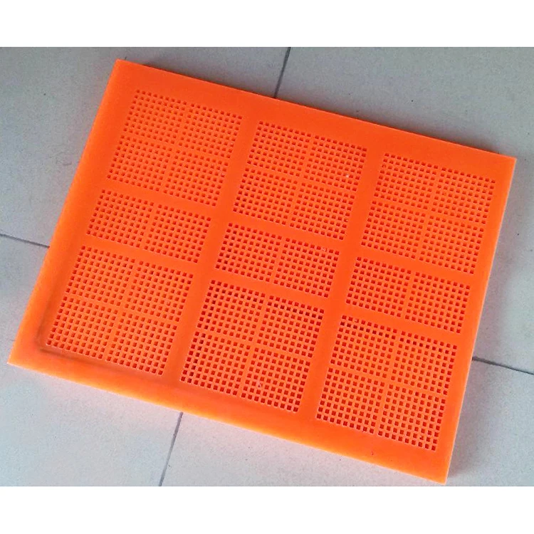 custom polyurethane comb-shaped sieve plate for vibrating screen
