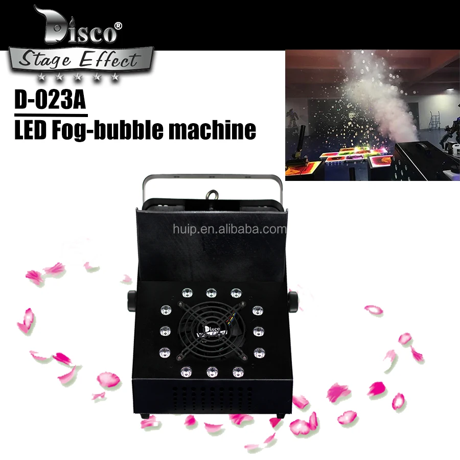 The Best-selling DMX Bubble Machine Factory Price LED Fog-Bubble Machine Party DISCO DJ Wedding