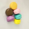 PU stress release slow rising custom macaron cake squishy stress ball