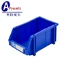 Stackable plastic spare parts storage warehouse work bin