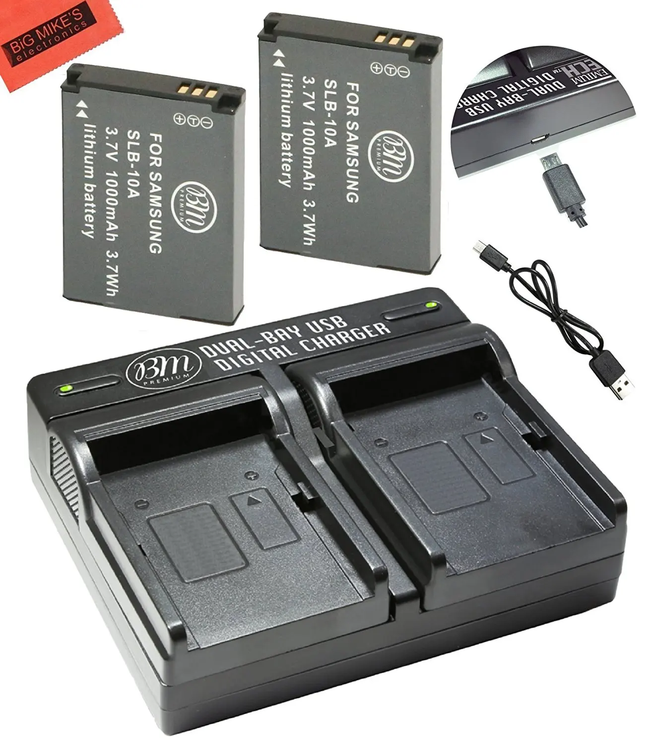 Buy Battery And Charger Kit For Samsung WB750, WB150F, EX2, EX2F