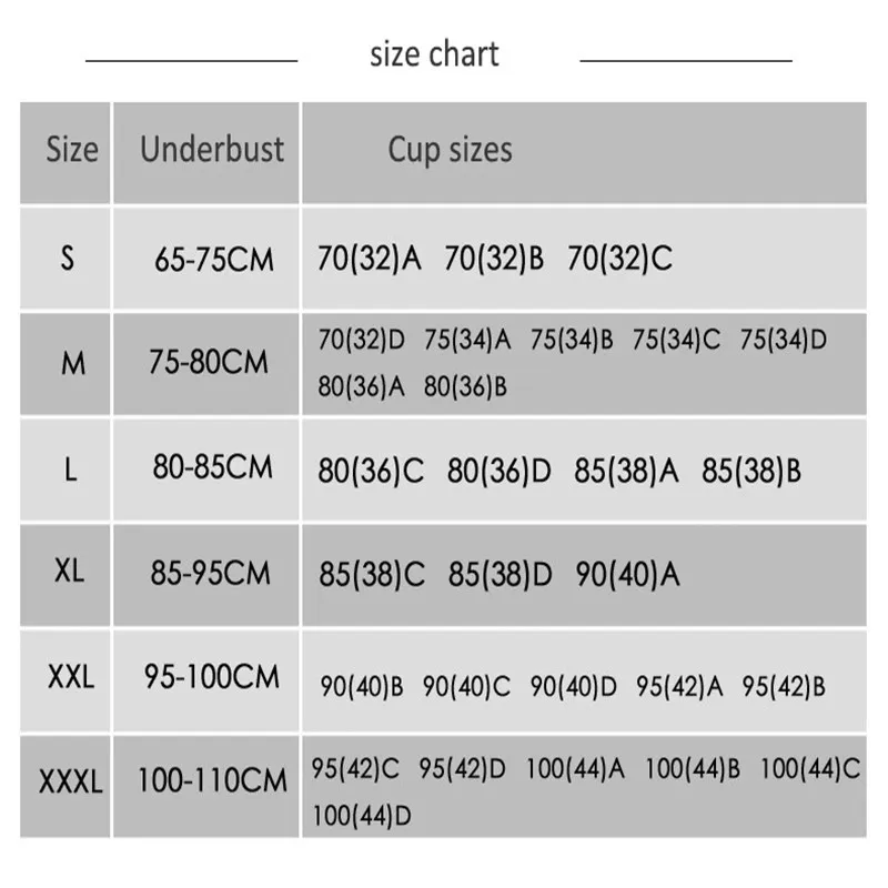 3pcs/set with box sexy genie bra With Pads Seamless push up bra plus size XXXL underwear wireless Bra black/white/nude