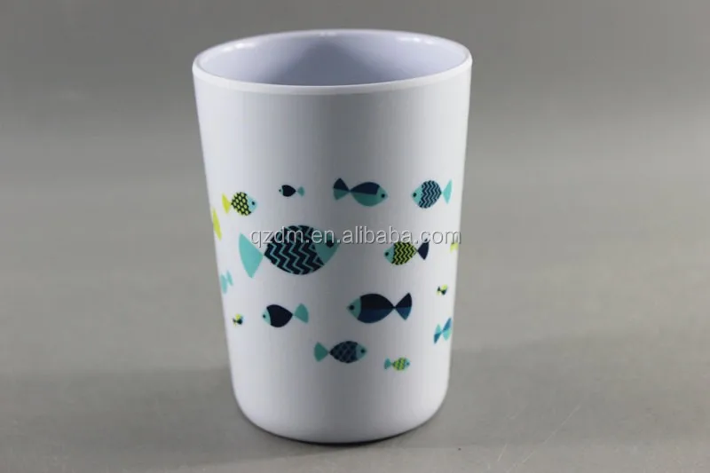 Fish Print Melamine Kids Cups Drinking Cups