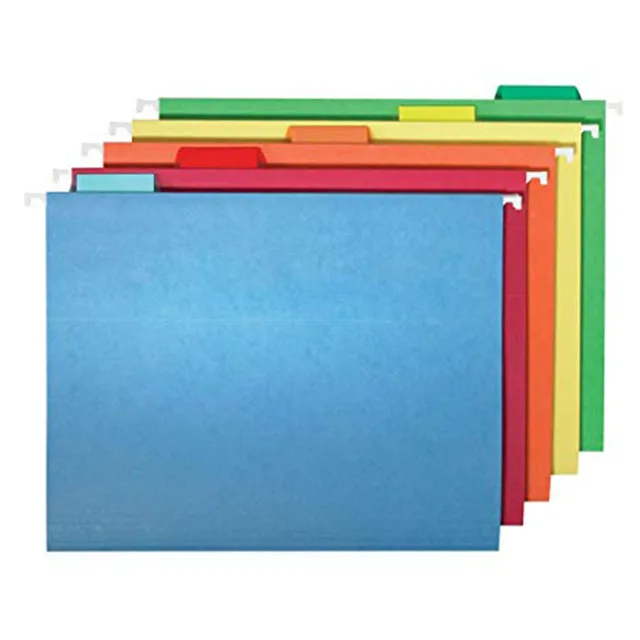 Plastic Hanging File Folder Letter Size File Folder Colored Custom