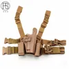 Military Tactical War Simulation P226 leg set CQC super suit gun pistol holster For Outdoor Hunting