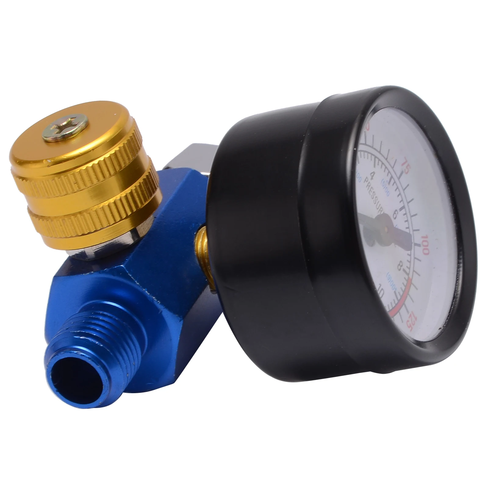 1/4" Paint Sprayer Air Regulator Pressure Gauge Tool Diaphragm Control