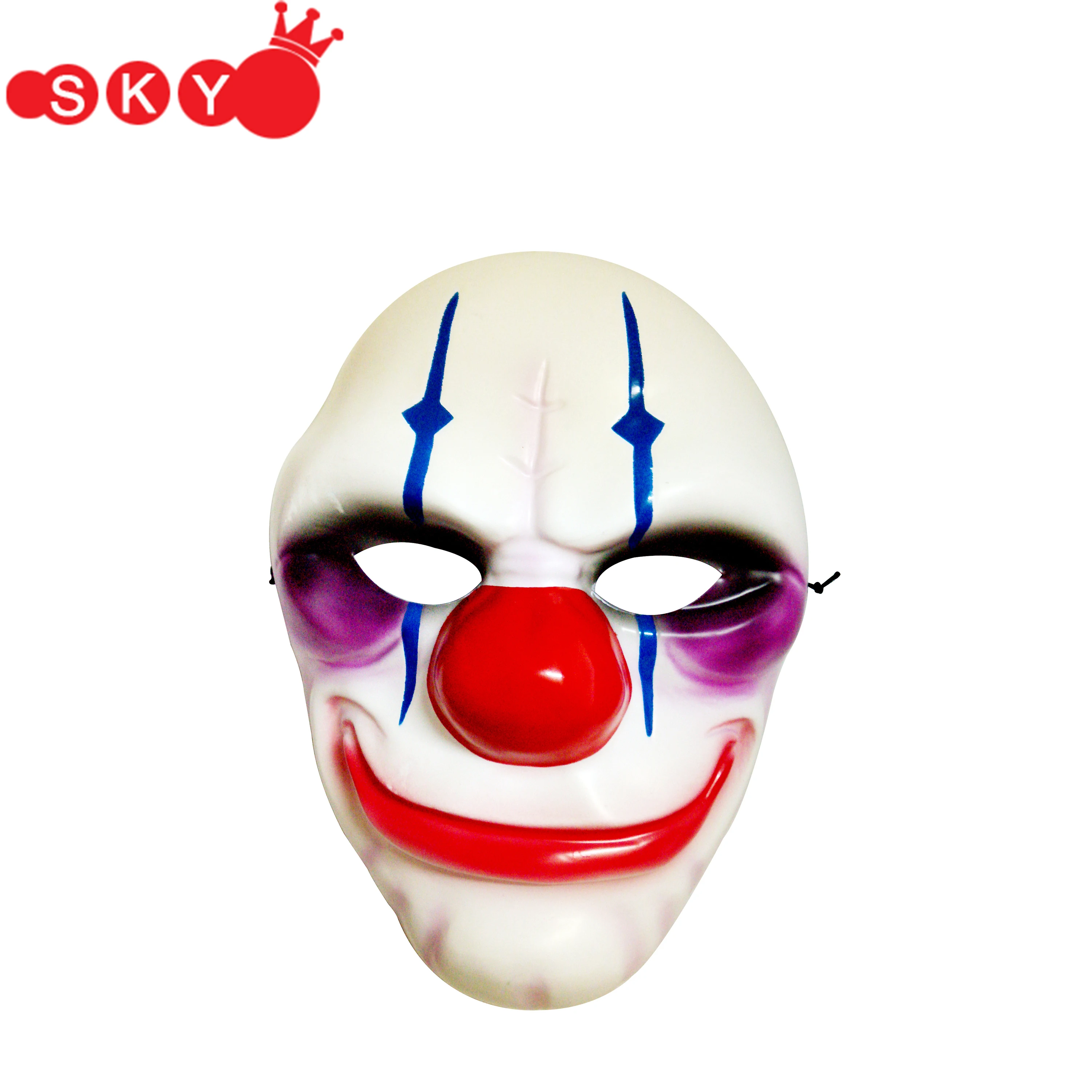 Sky Toy Rubber Latex Horror Halloween Scary Clown Mask - Buy Halloween ...