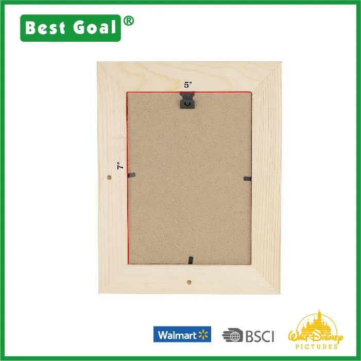 Diy Ready To Paint Unfinished Solid Wood Photo Picture Frames 5x7 Inch