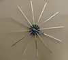 2019 New product home wall clock simple design nordic wall mounted star clock