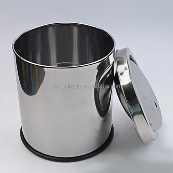 Garbage Can Garbage Can Ideas Garbage Can Garbagecan Bathroom Halo 13 Gal Airstep Stainless Steel Trash Can With 16 In Opening