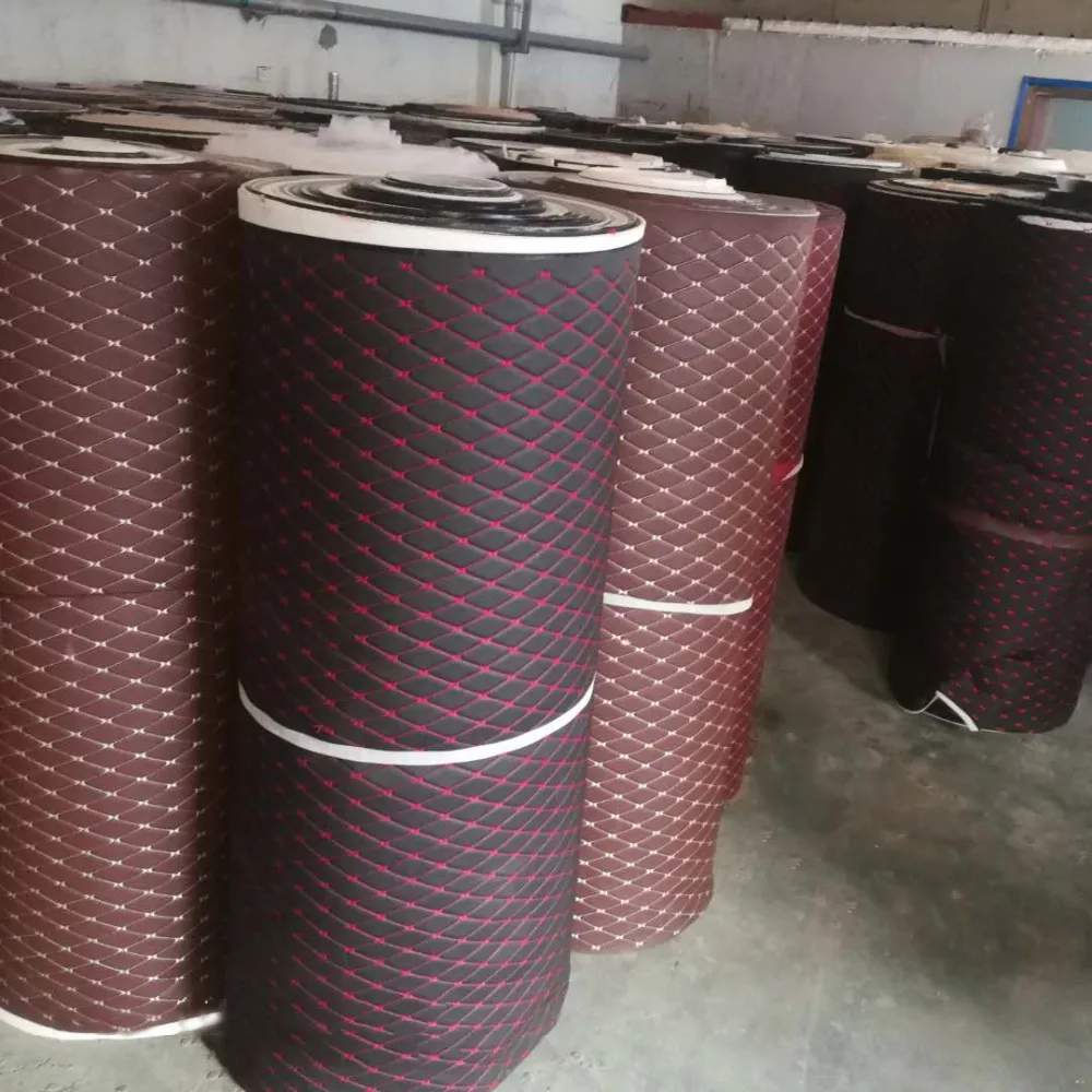 Factory Wholesale Custom Quality Comfortable Pvc Leather Green Car Mat