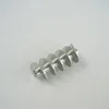 Custom CNC machining stainless steel zipper sliders parts with factory price