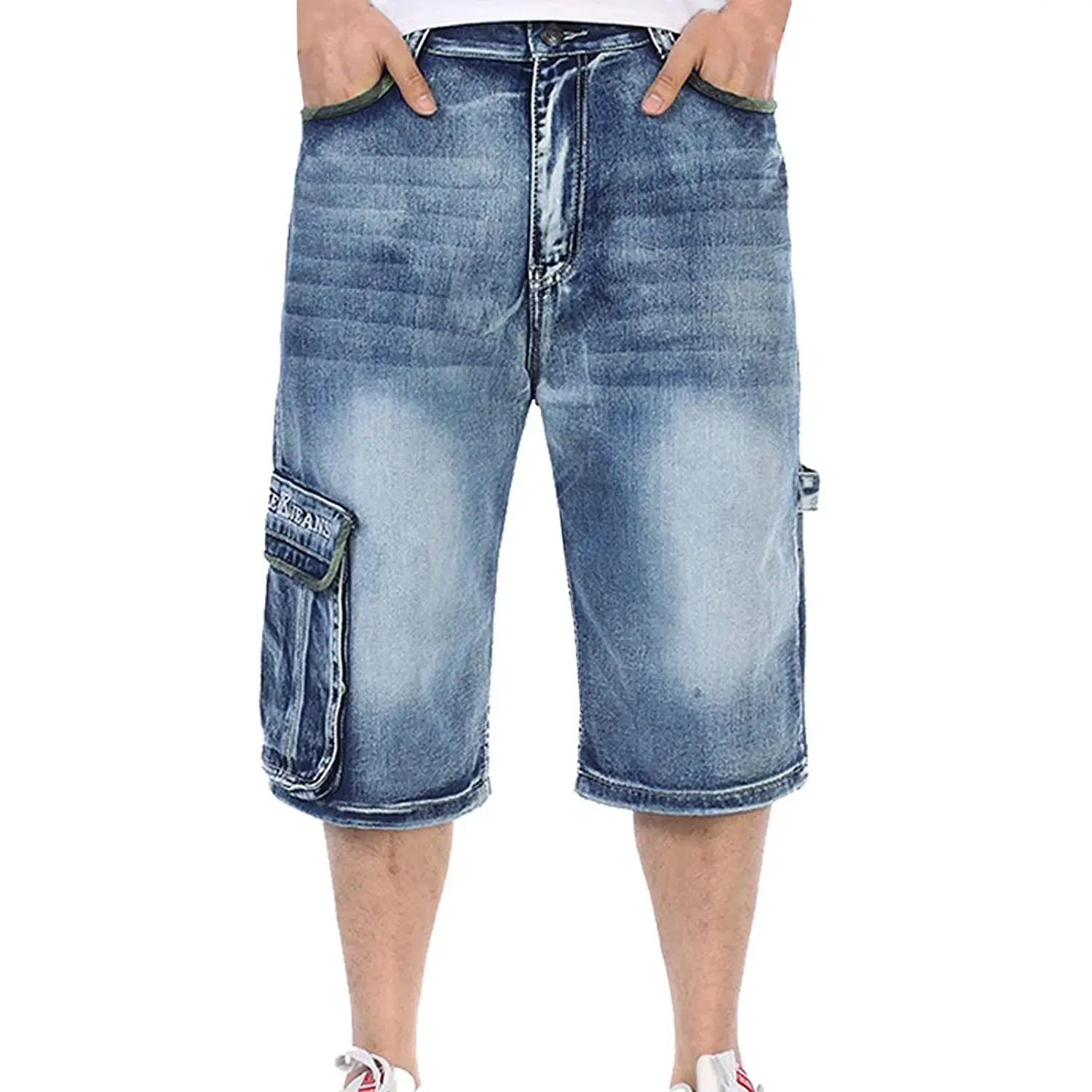 baggy shorts denim