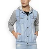 2019 New Arrival Spring/Summe Blue Patchwork Denim jacket for Men