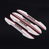 4pcs PVC rubber door protector car trim stripcar car door protection strip