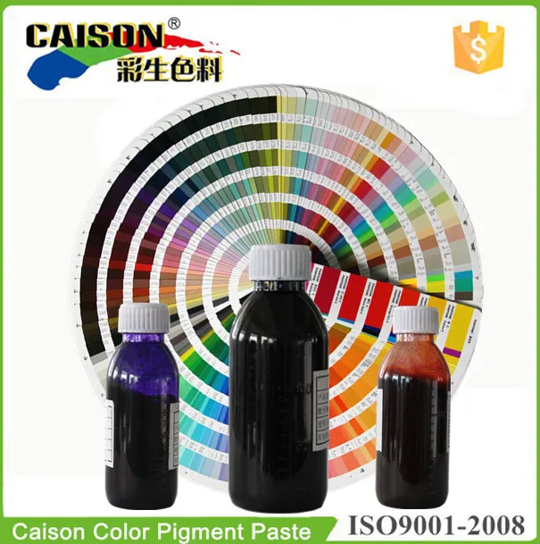 
Pantone colors matching by Caison pigment paste(18-4537--18-6330) 