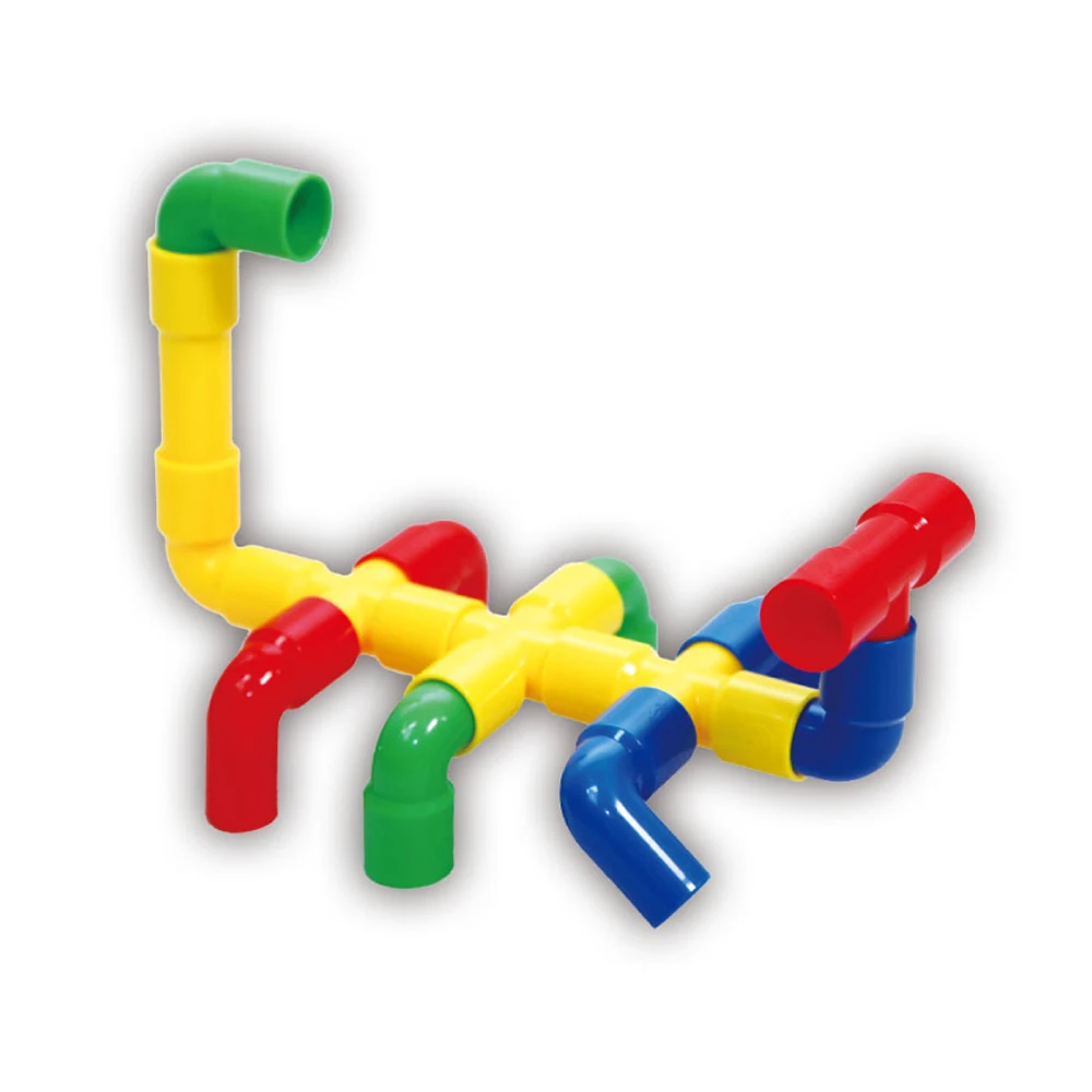 Best Selling Plastic Pipe Blocks Building Toys Educational Fun
