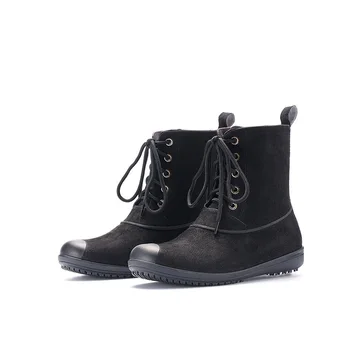 women's lace up rain boots