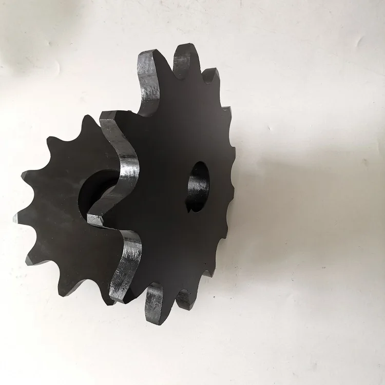 CNC double pitch 38.1 mm  steel  sprocket tooth thickness 11 mm