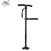 GB-8020 Hot Sale Sturdy Two-Handle Folding Get Up, Aluminum Go Cane