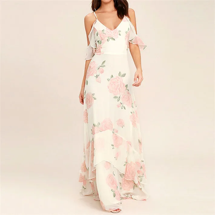 long floral dresses for women