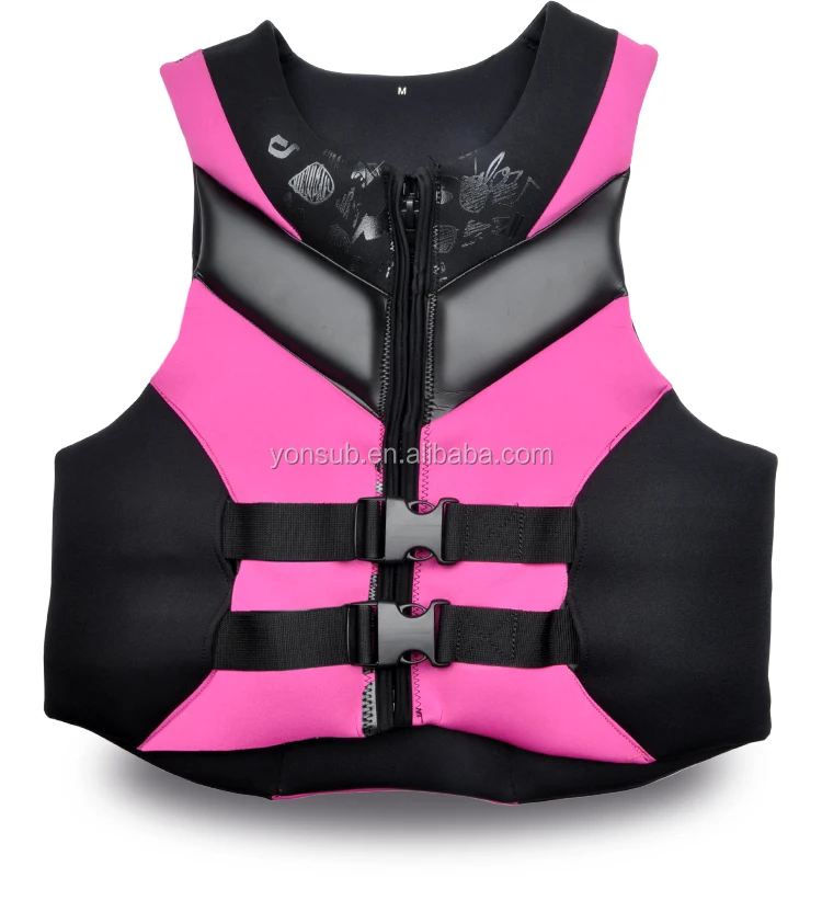 Commercial Life Vest,Yacht Boating Smooth Skin Neoprene Life Jacket