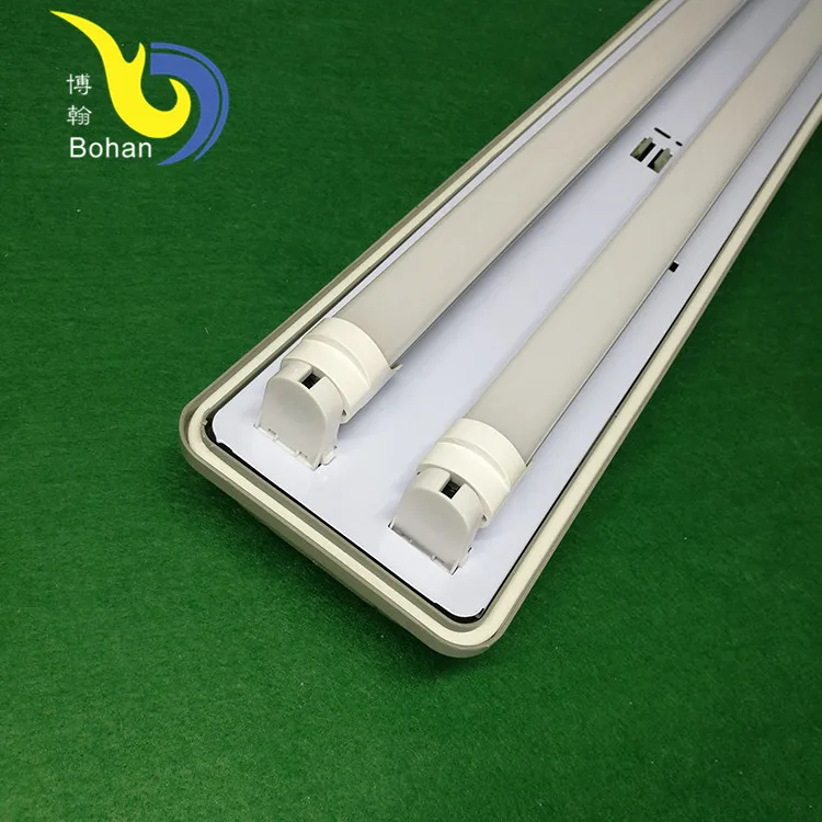 IP65 T8 waterproof lighting fixture 4ft 2*18w led tube lights fixture