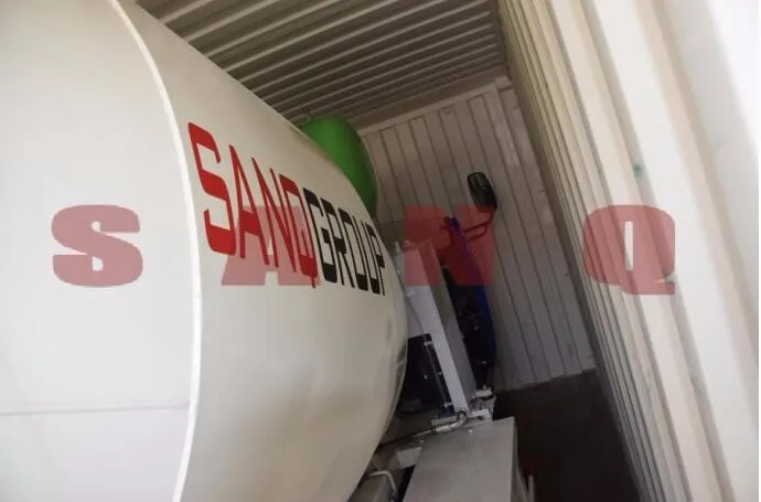 concrete mixer truck