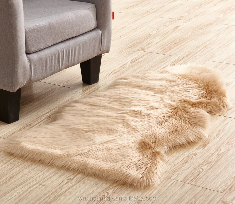 Artificial Fur Animal Shaped Fluffy Carpet Area Rugs Artificial Fur Animal Shaped Fluffy