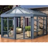 wanjia factory wholesale aluminum profiles for greenhouses
