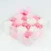 Wholesale carving soap flower ,soap bubbles wedding,rose shaped soap flowers(AM-WF014)