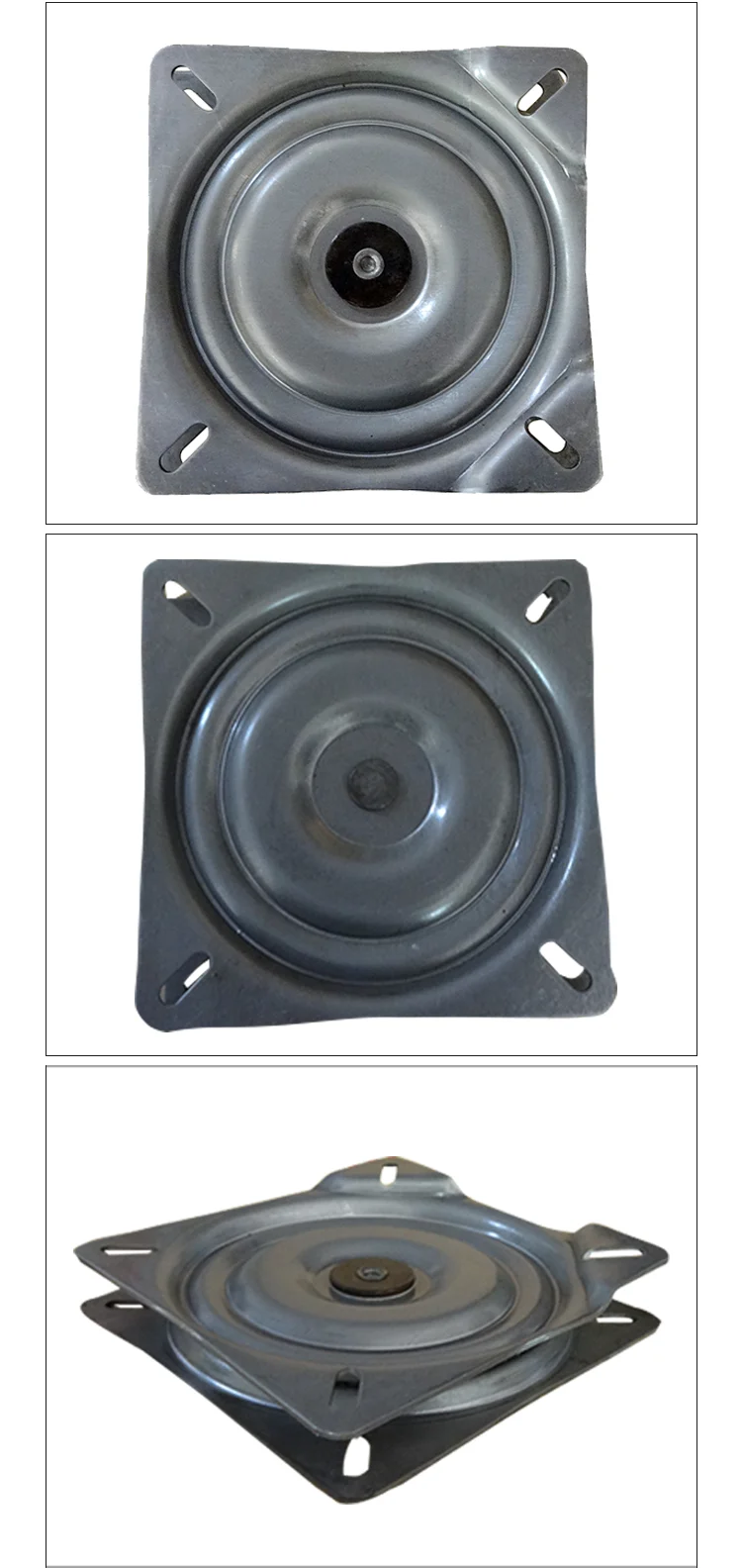 Factory Manufacturer Furniture Parts Ball Bearing Swivel Plate For