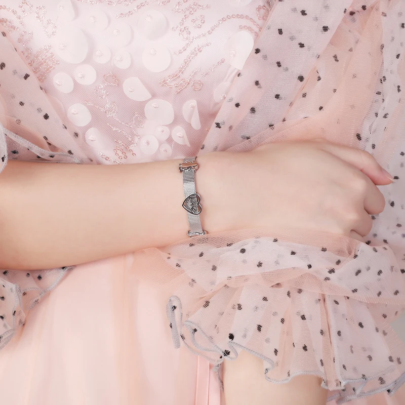 Wholesale Price Simple And Fashionable Best Selling Love Pattern Charming Turkish Style Bracelet For Girls