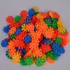 Hot sale brain training DIY snowflake bricks preschool educational kid toy