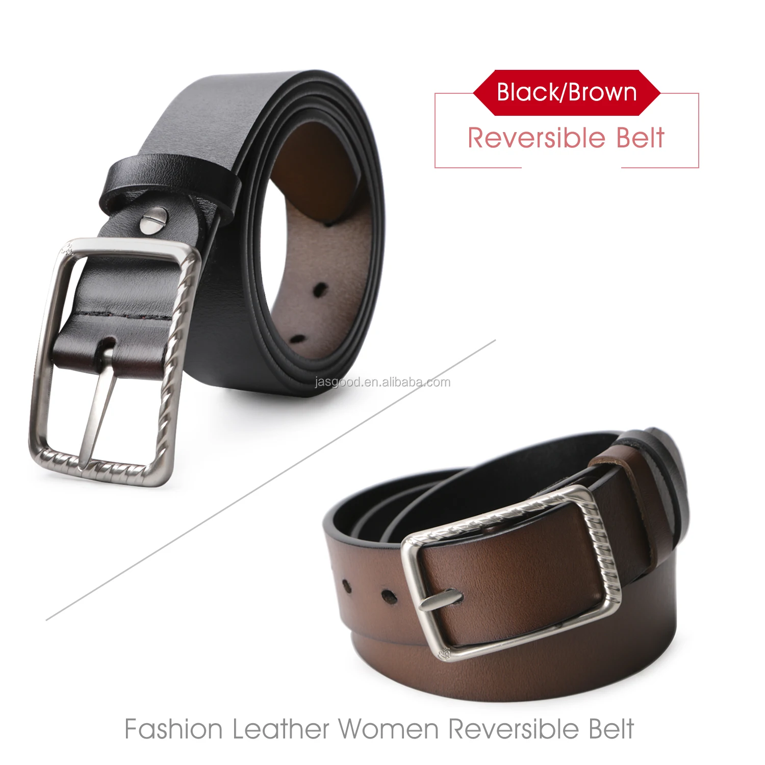ladies reversible belt