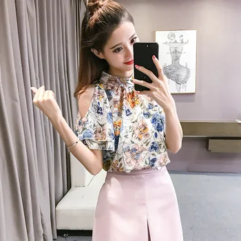 blusas manga corta 2018