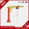 16ton Heavy lift fixed slewing jib crane with electric hoist