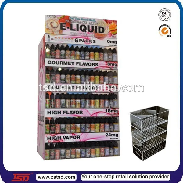 Custom Countertop E Liquid Juice Acrylic Display Stand Custom Countertop E Liquid Juice Acrylic Display Stand Rack