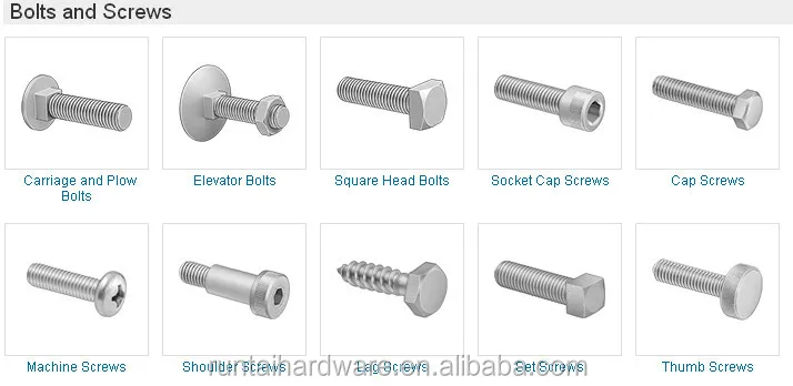 grade steel 8.8 material earth types of different bolt m10 stud steel Stainless