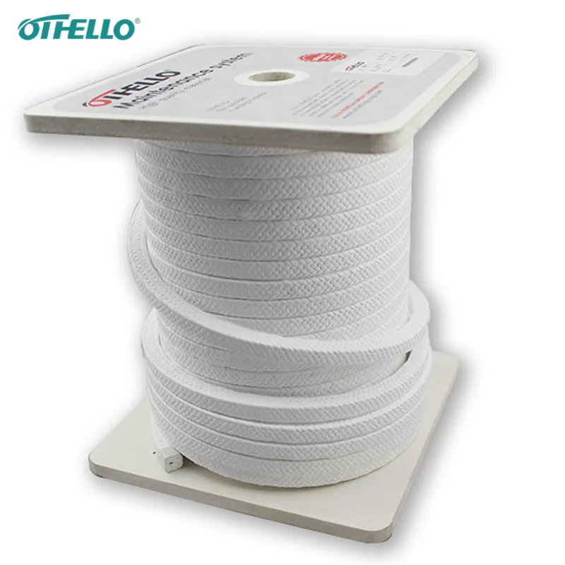 10 Length Dull Black 3//8 Square Palmetto 1389 Series 100/% GFO Expanded PTFE with Graphite Compression Packing Seal
