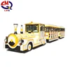 Amusement rides trackless train, amusement park electric train ride, kids riding train