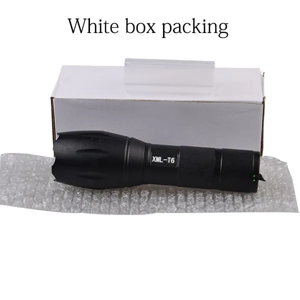 Zoomable LED 2000 Lumens Ultra Bright Tactical Flashlight Waterproof Handheld Flashlight