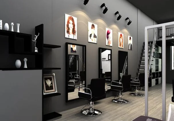Einseitige Einfache Elegante Design Schonheit Salon Mobel Lean Gegen Die Wand Spiegel Billig Friseur Spiegel Buy Friseur Spiegel Barber Station