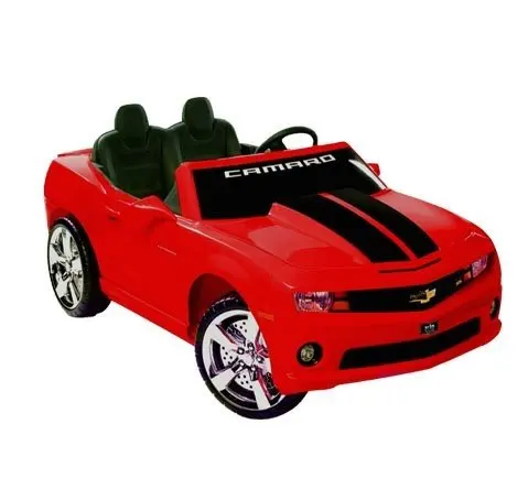 kid motorz racing camaro rs one seater in yellow 6v