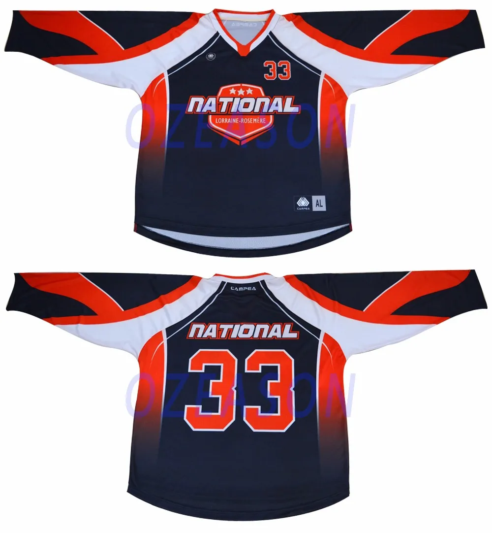 High Quality Custom Made Your Own Unique Sewing Pattern Ice Hockey