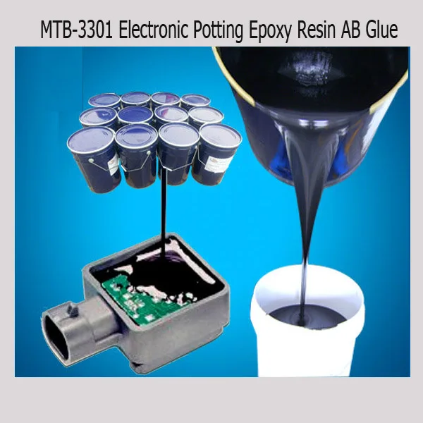 Epoxy Resin Ab Glue For Electronic Components Encapsulation/potting Buy Black Electronics