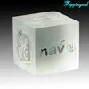 Engraved Frosted Crystal Paper Weight Cube For Company Gifts