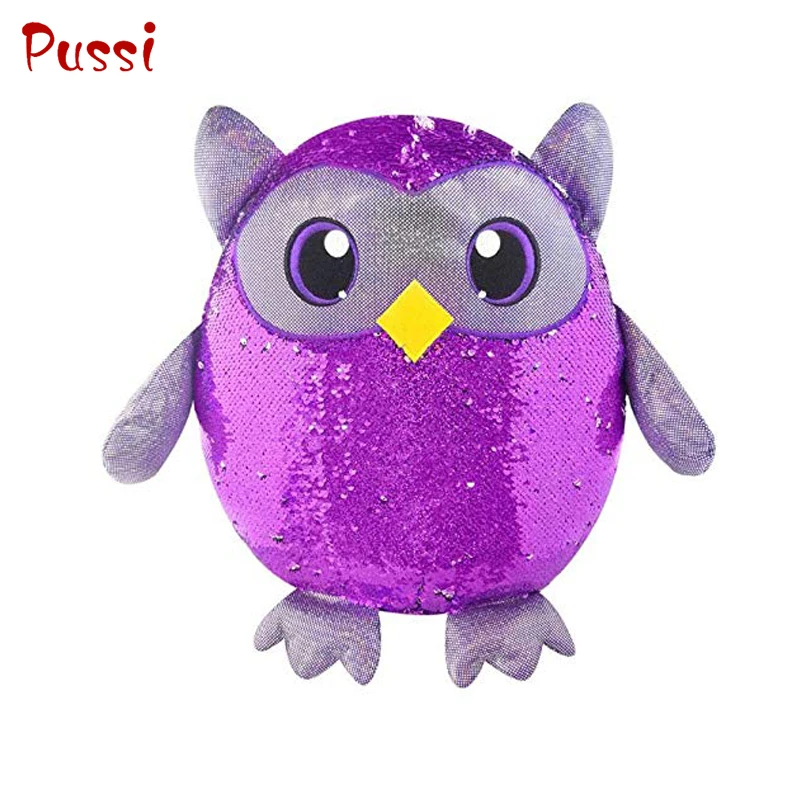 reversible sequin plush