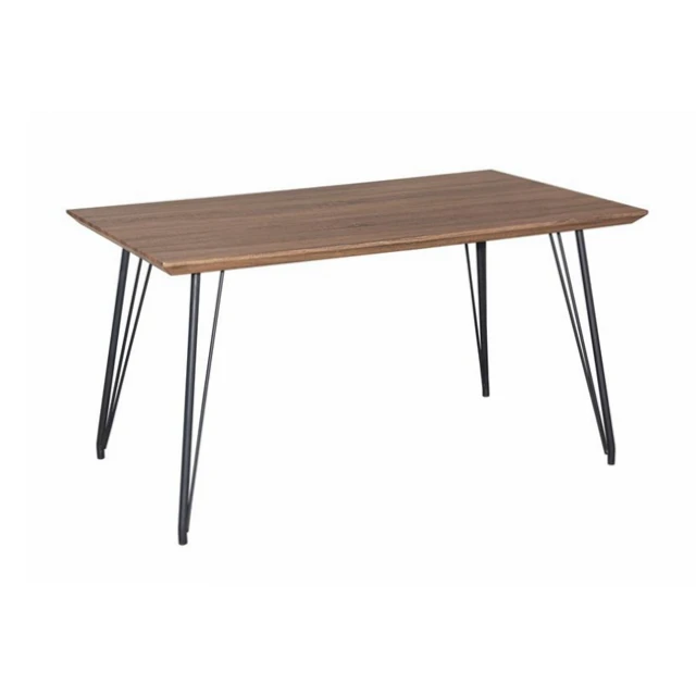 Modern Simple Style Metal Wooden Mdf Austere Minimalist Dining Room Table Buy Simple Style